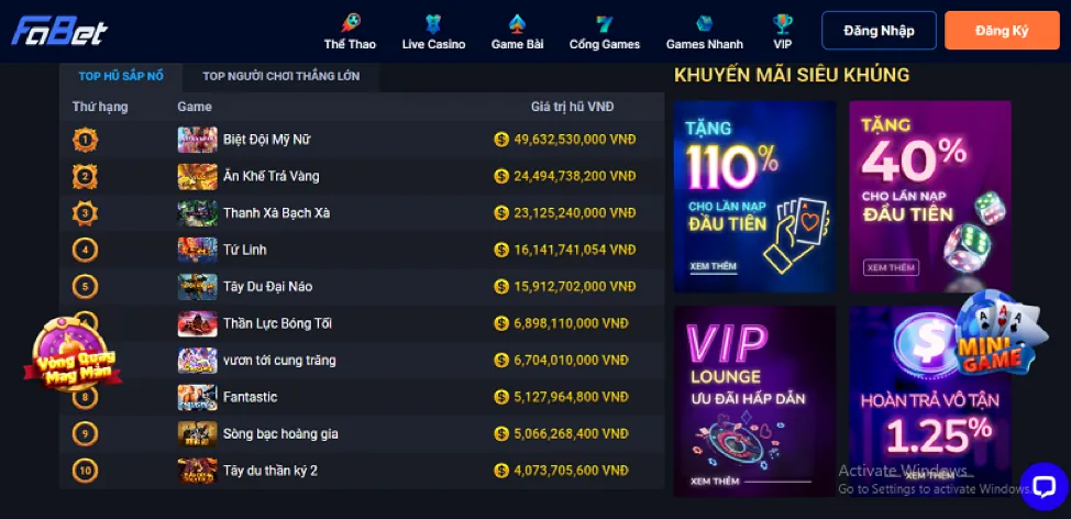 Chương trình VIP wipwin